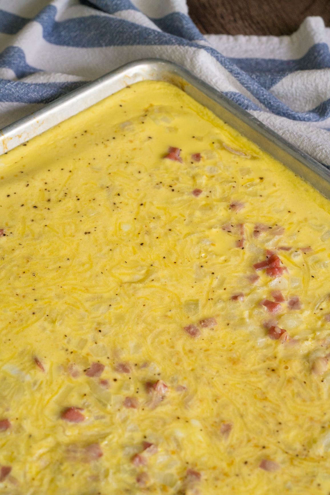 Sheet Pan Quiche Lorraine Cooking Panda