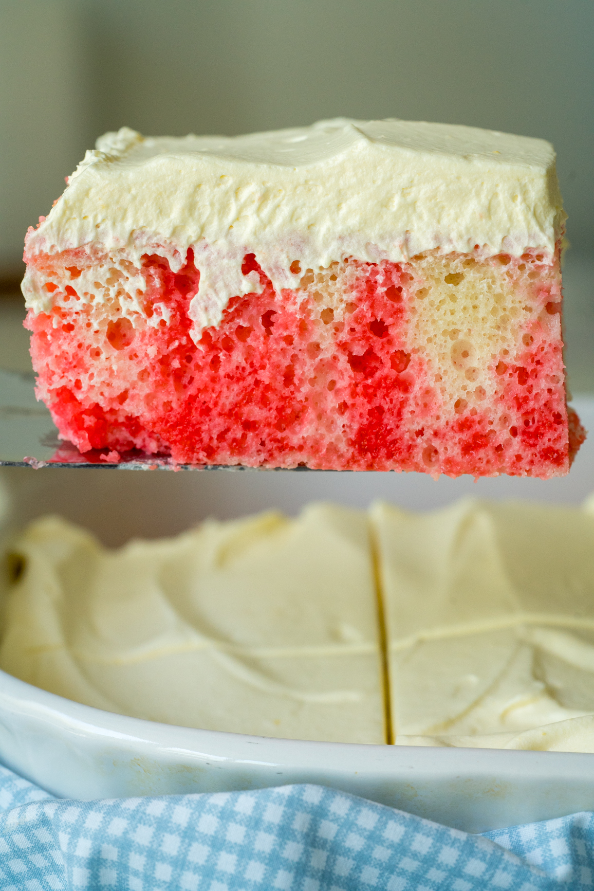 Strawberry Shortcake Poke Cake Cooking Panda