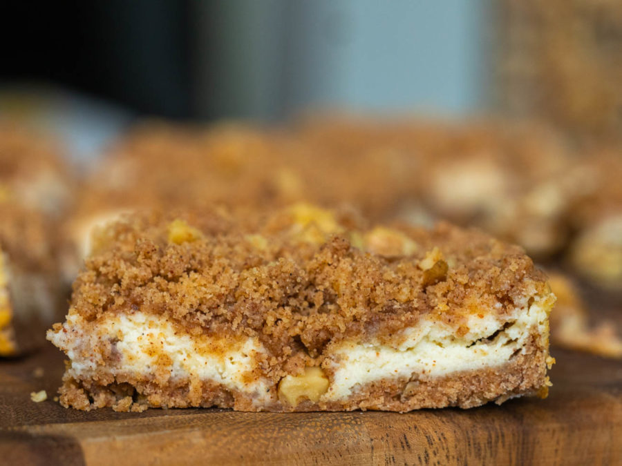 Cream Cheese Crumb Bars Cooking Panda