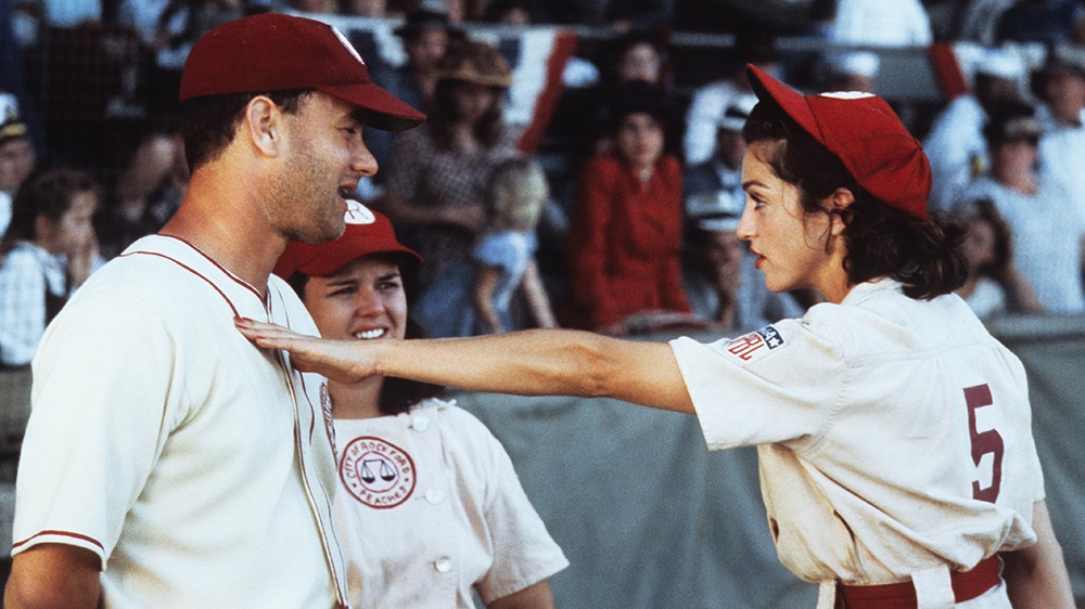 scene from A League of Their Own