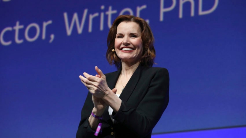 Actress Geena Davis