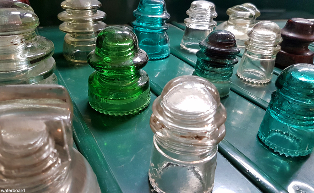 The Hidden Beauty of Collecting Glass Telephone Insulators Live Play Eat