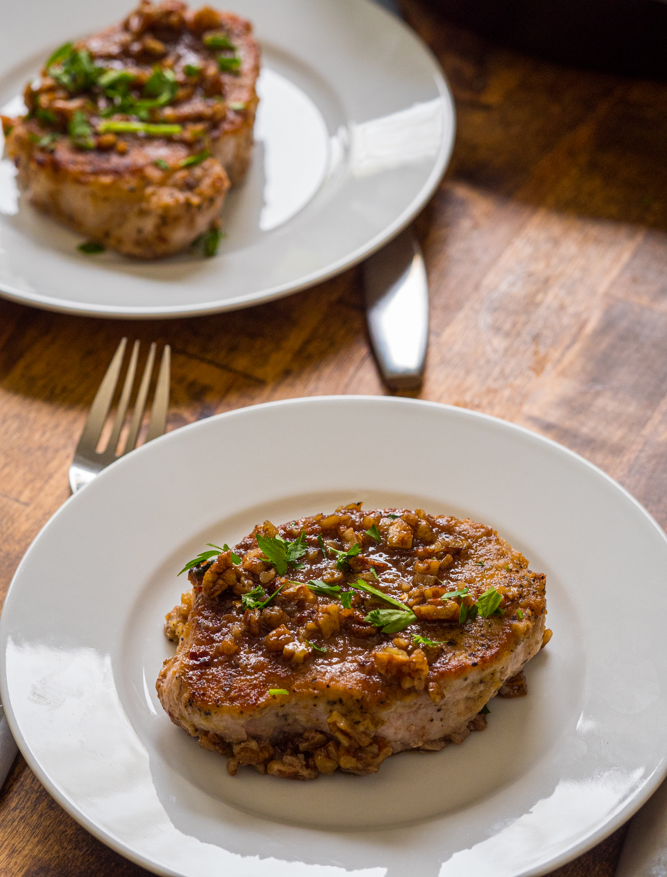 15Minute Honey Pecan Pork Chops Live Play Eat
