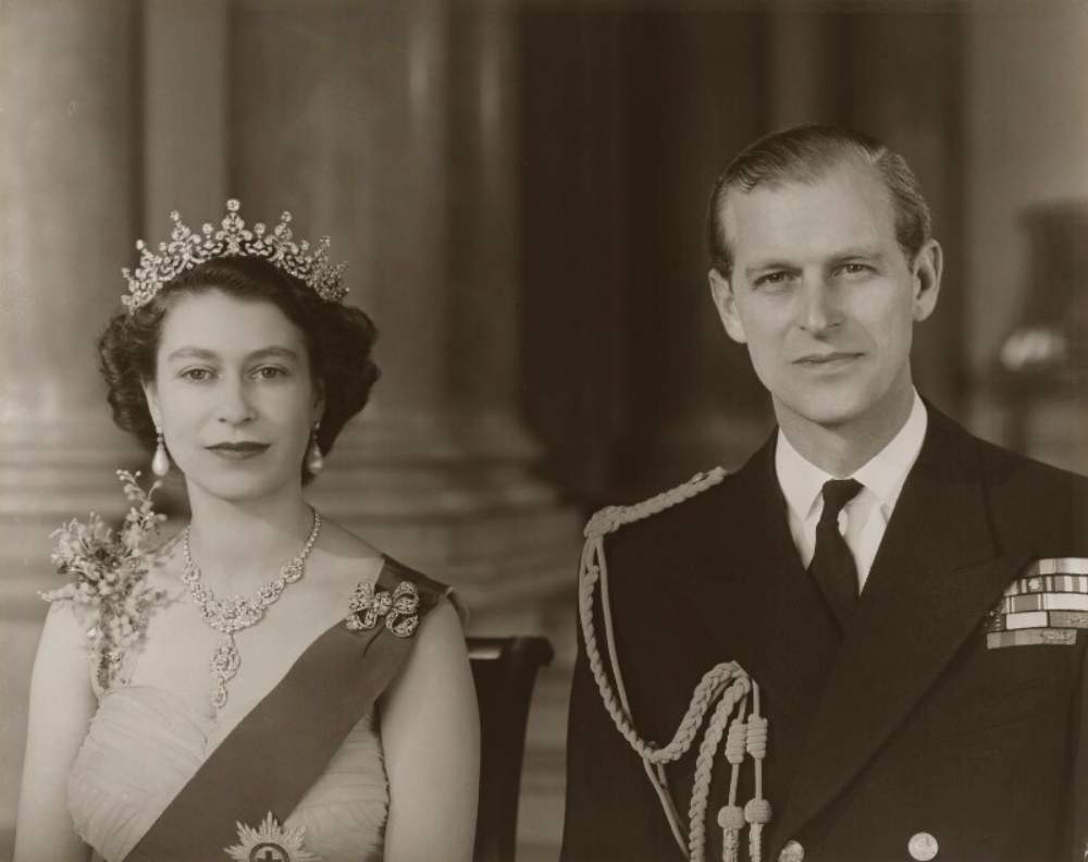 Queen Elizabeth II And Prince Philip early in their marriage