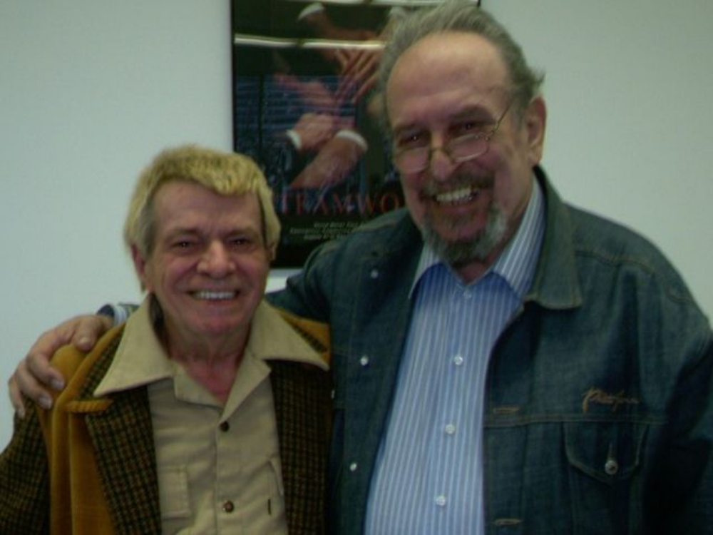 Dennis Day and Ernest Caswell on their wedding day in 2011