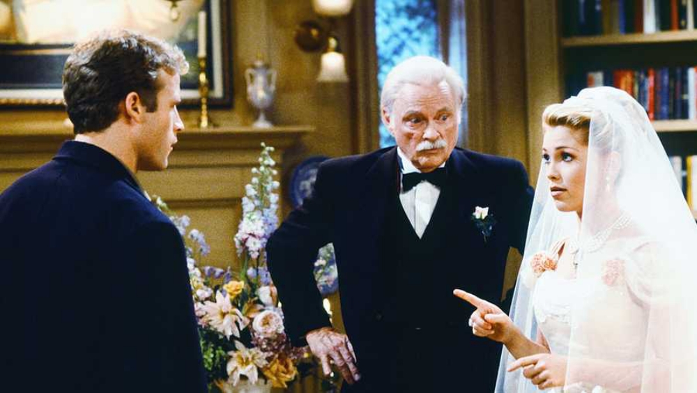 actor John Clarke on Days of Our lives in a wedding scene