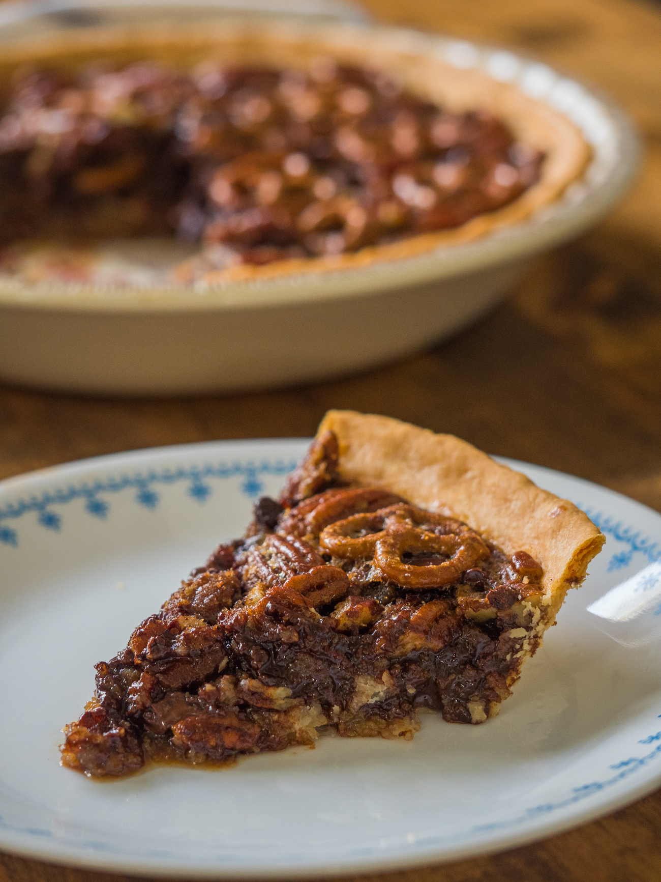 Chocolate Pretzel Pecan Pie Live Play Eat