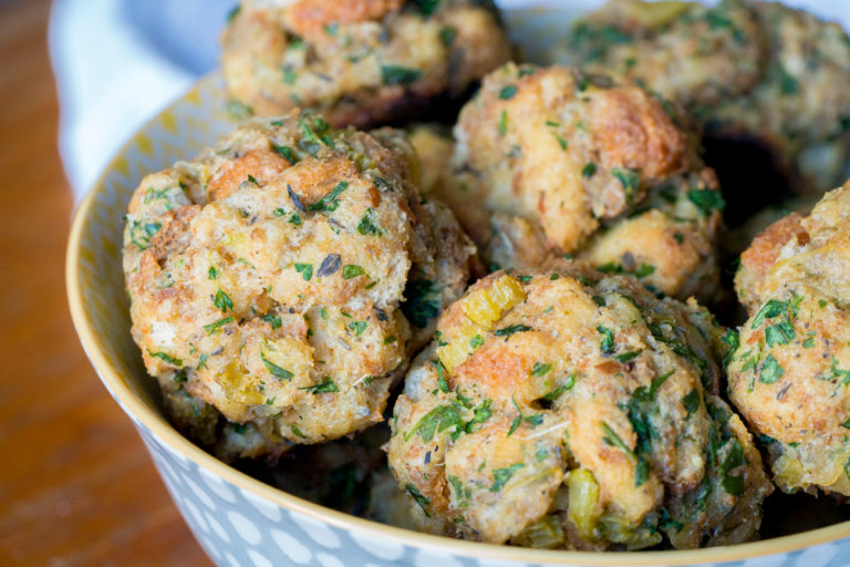 MeeMaw’s Baked Stuffing Balls Live Play Eat