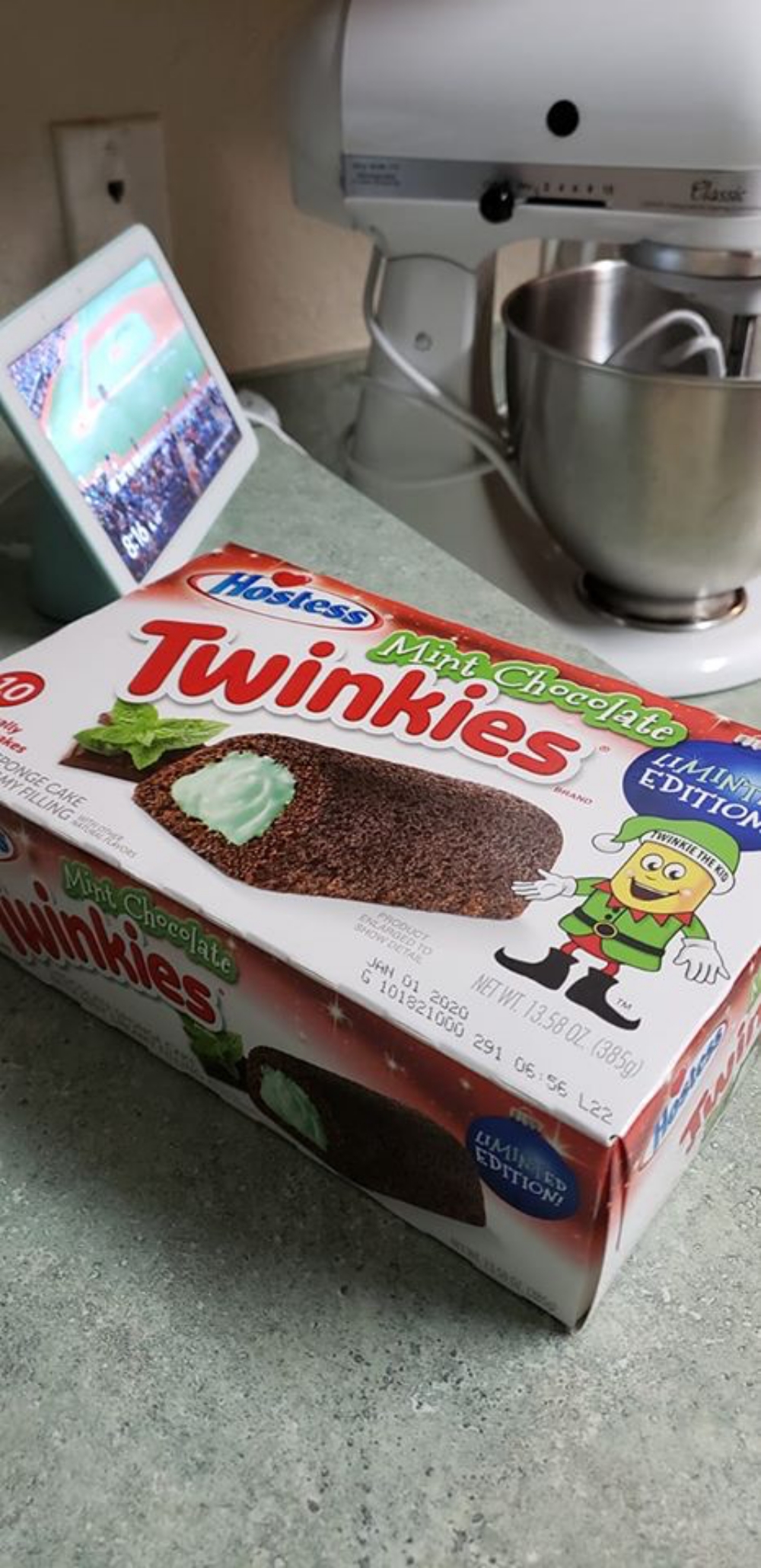 mint chocolate Twinkies