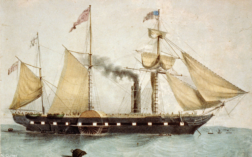SS President, which sunk with all aboard