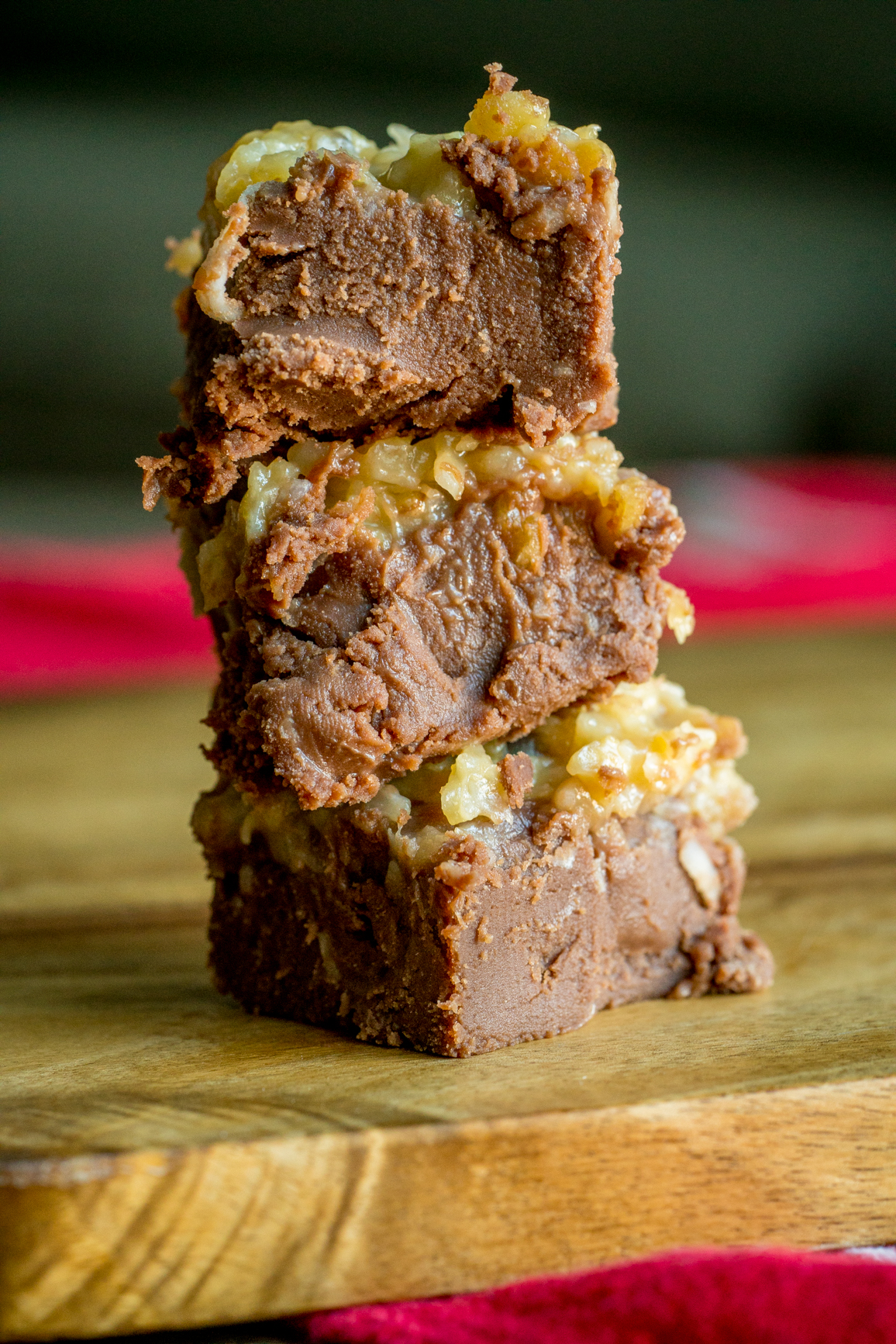 German Chocolate Fudge Cooking Panda