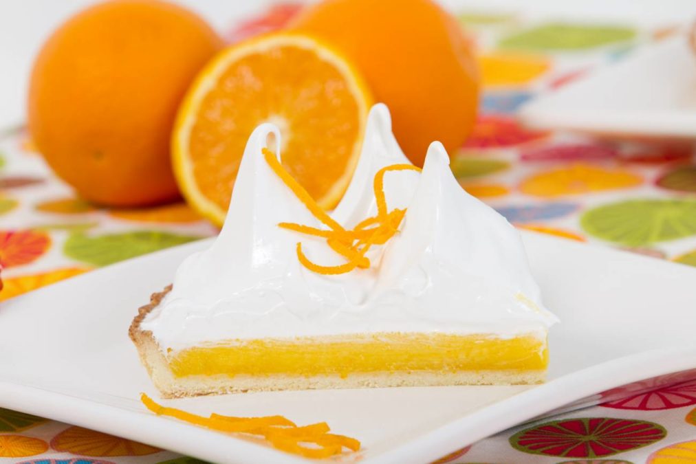 Classic Vintage Recipe Orange Meringue Pie Live Play Eat