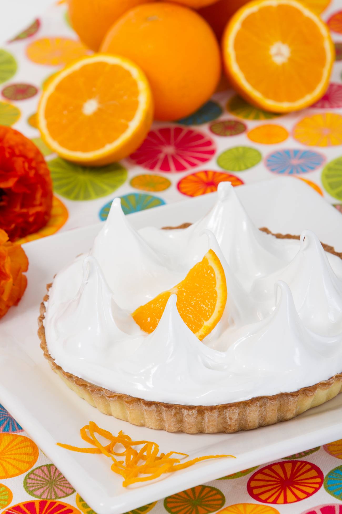Classic Vintage Recipe Orange Meringue Pie Live Play Eat