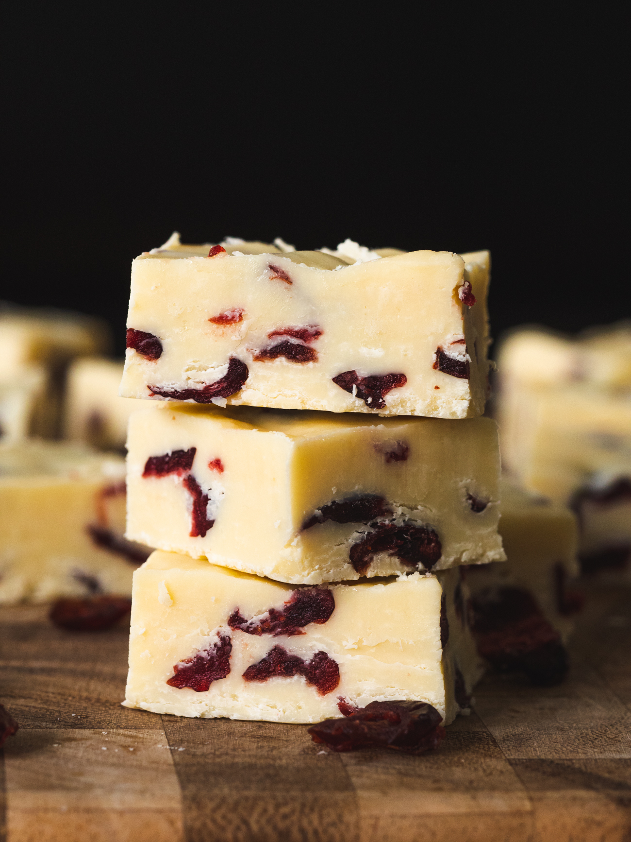 White Chocolate Cranberry Fudge Cooking Panda