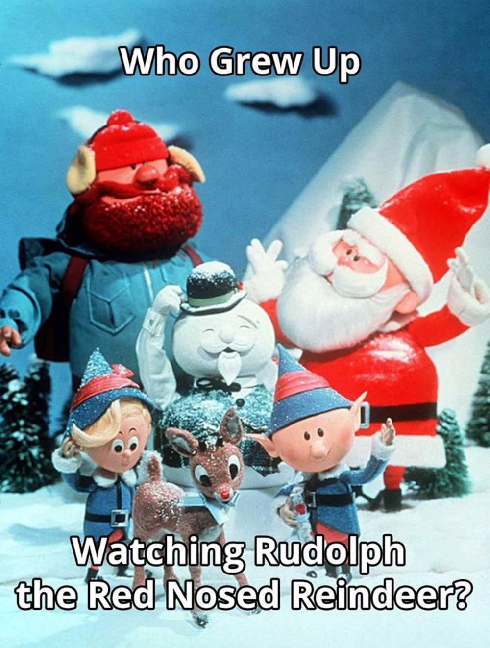 Rudolph the Red-Nosed Reindeer movie meme