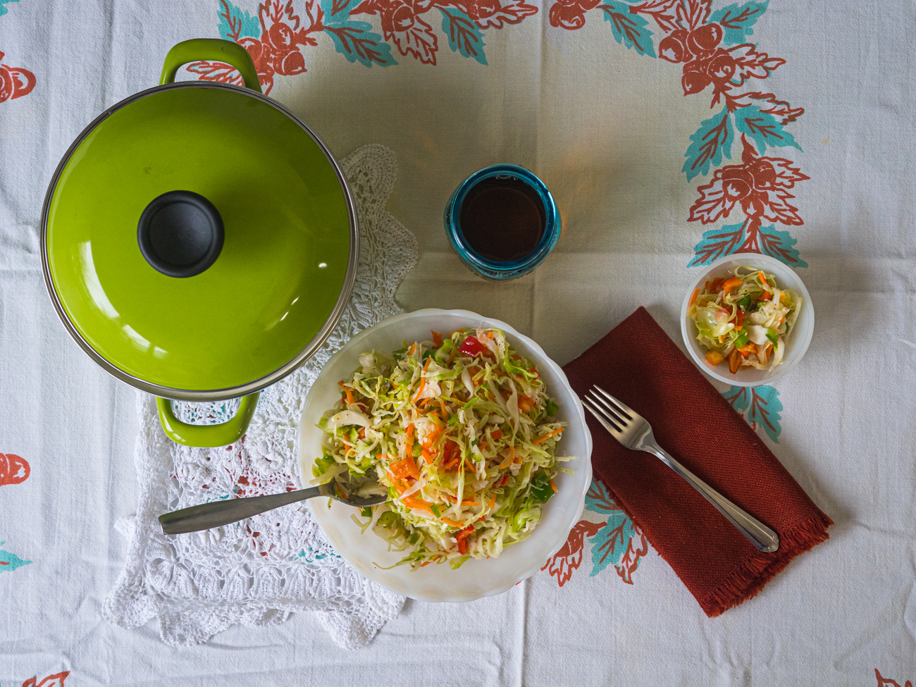 Amish Overnight Coleslaw