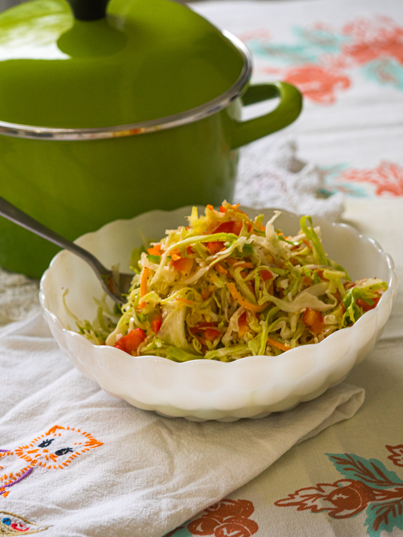 Amish Overnight Coleslaw