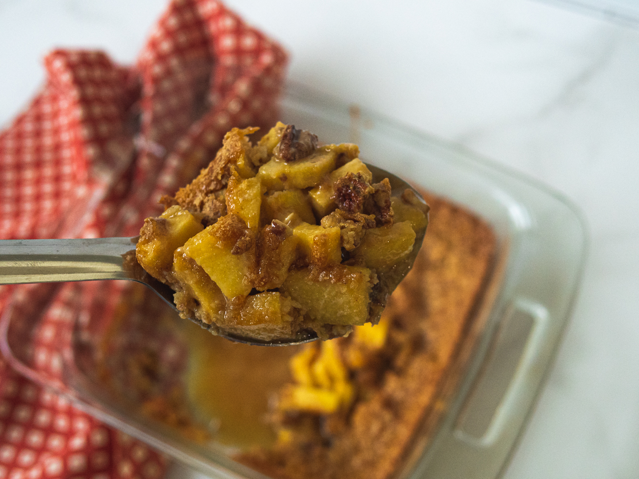 Charleston Pudding being served