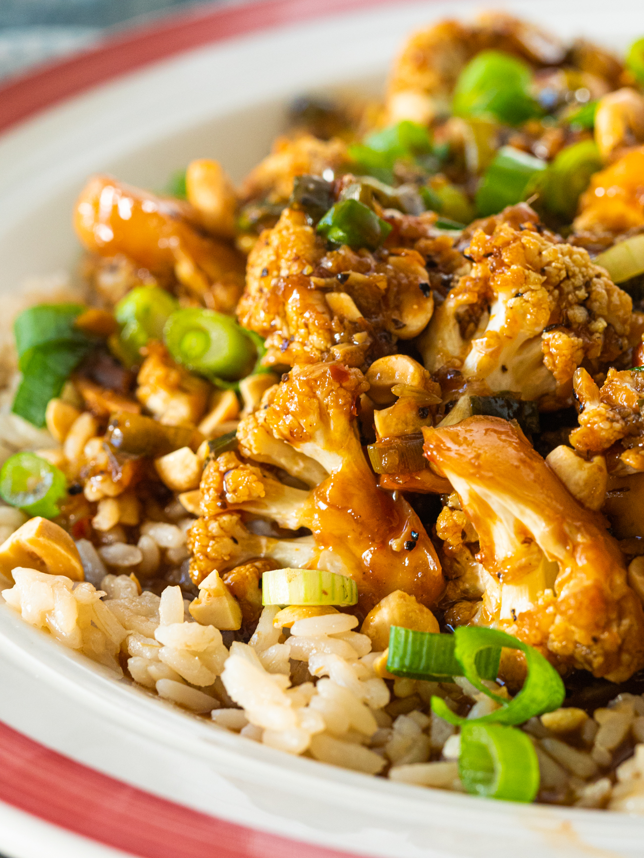 Kung Pao Cauliflower Live Play Eat