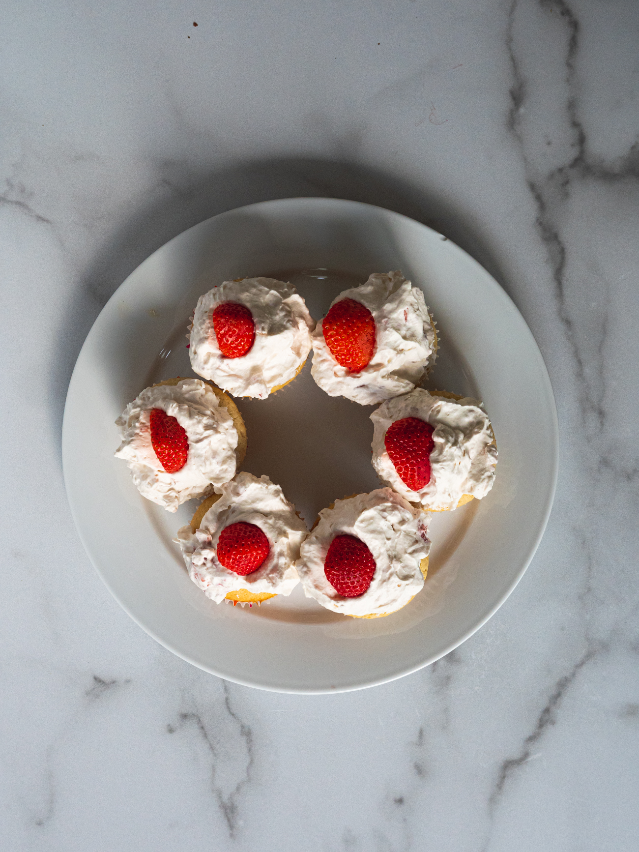 Strawberry Shortcake Cupcakes