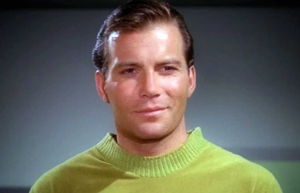 William Shatner as Captain James T. Kirk / TrekNews.net