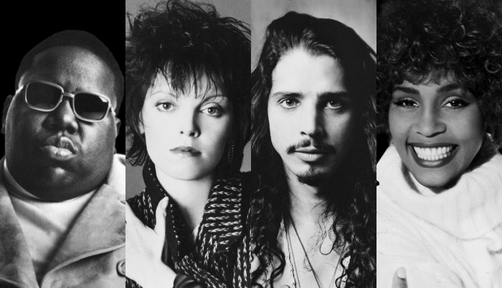 nominees for the Rock and Roll Hall of Fame include Whitney Houston, Pat Benatar, Biggie Smalls, and Chris Cornell