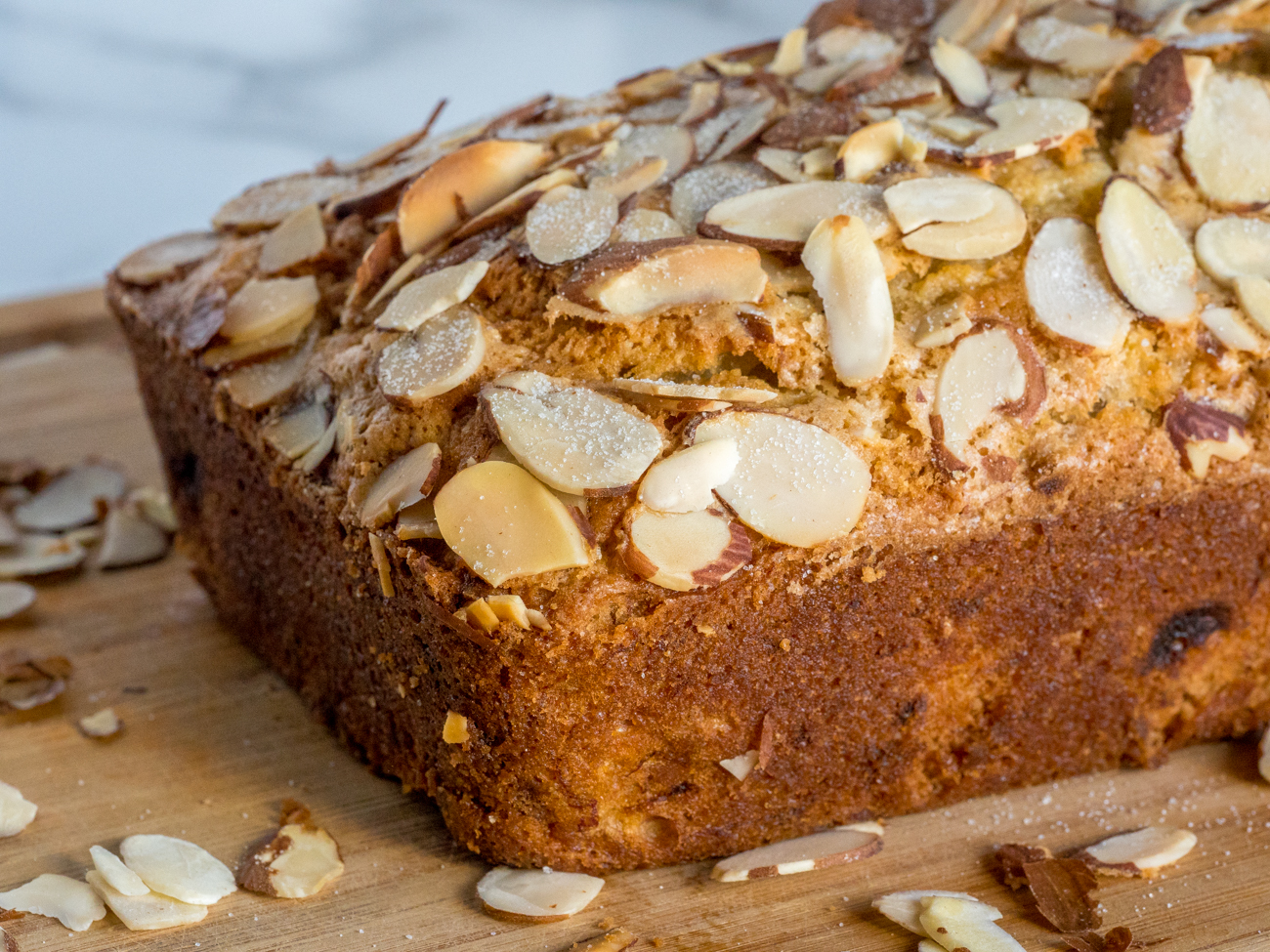 almond banana bread