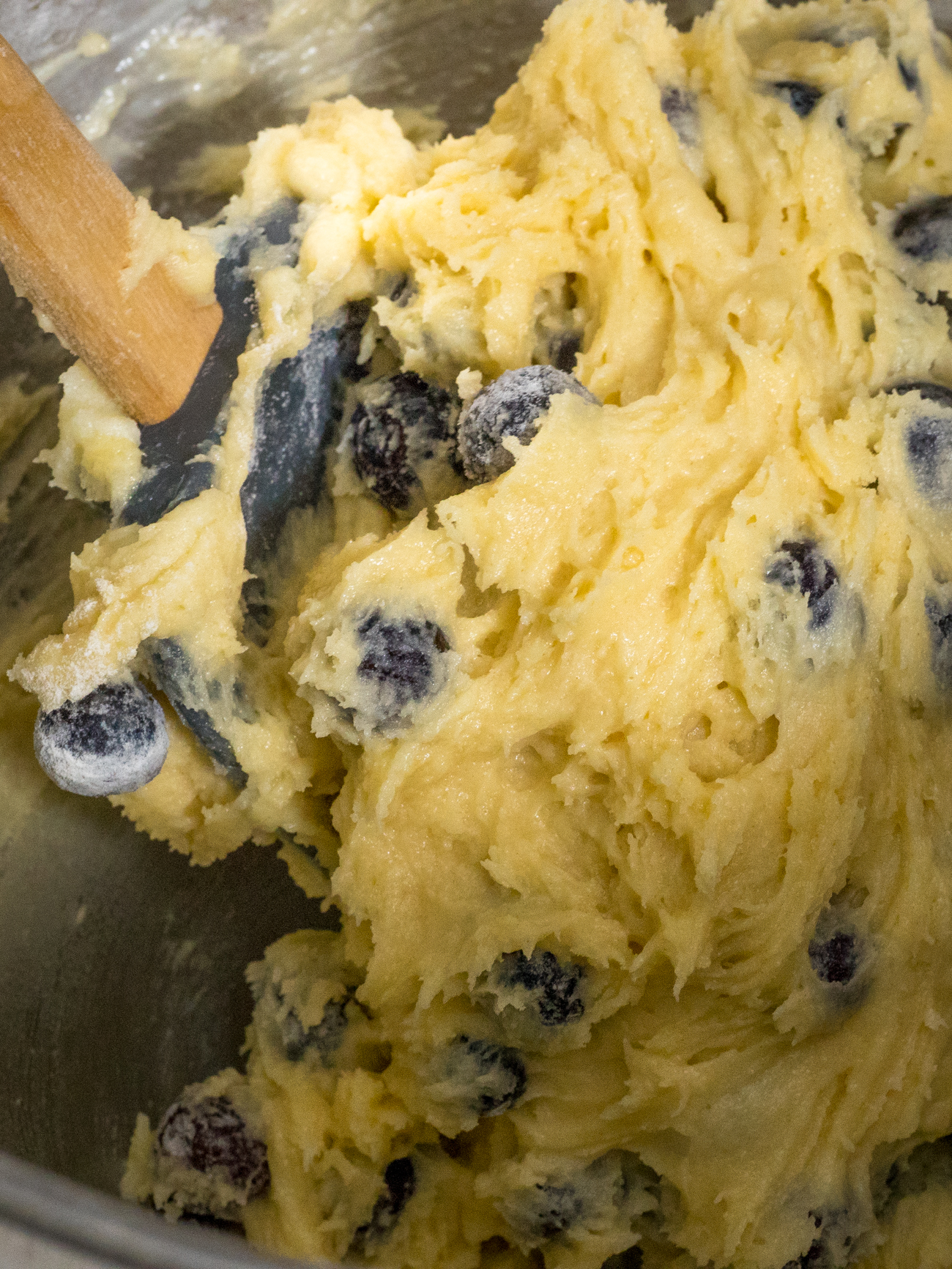blueberry muffin tops batter
