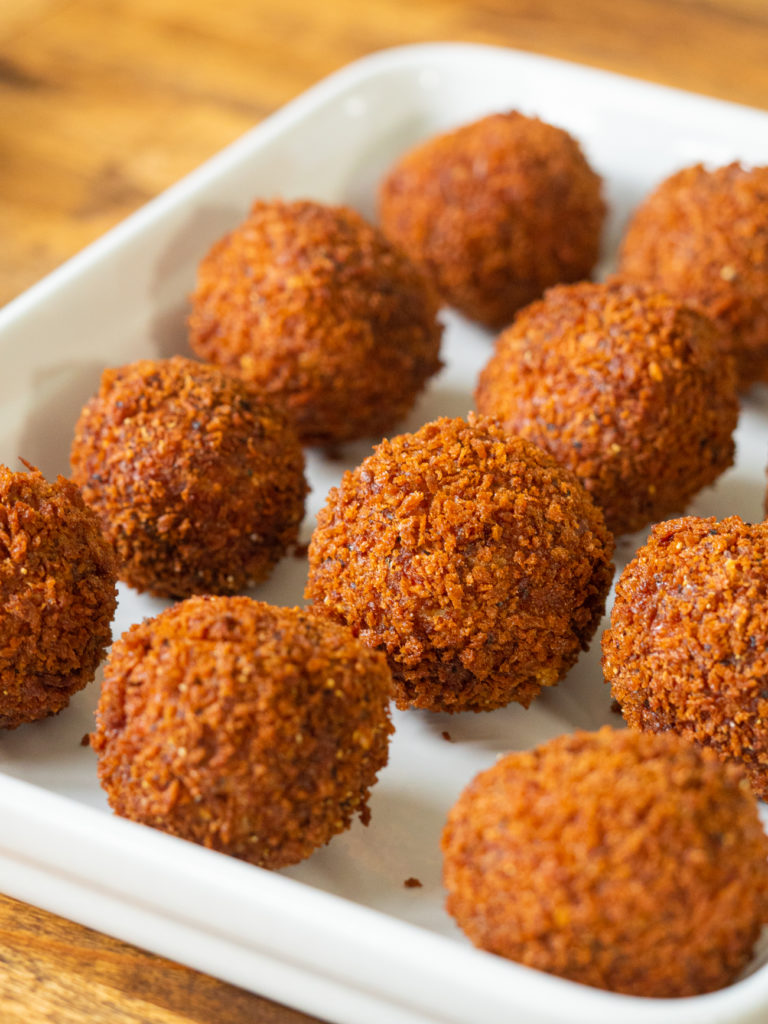 Crispy Chicken Meatballs
