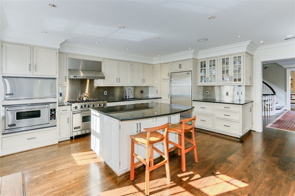 kitchen in JFK's former DC home
