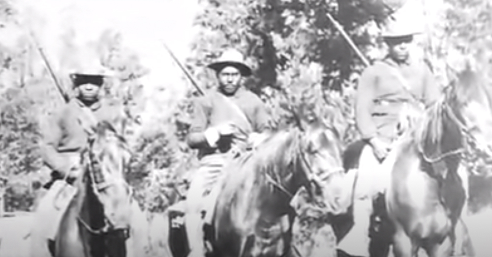 The Buffalo Soldiers were the first Park Protectors (now called Park Rangers).