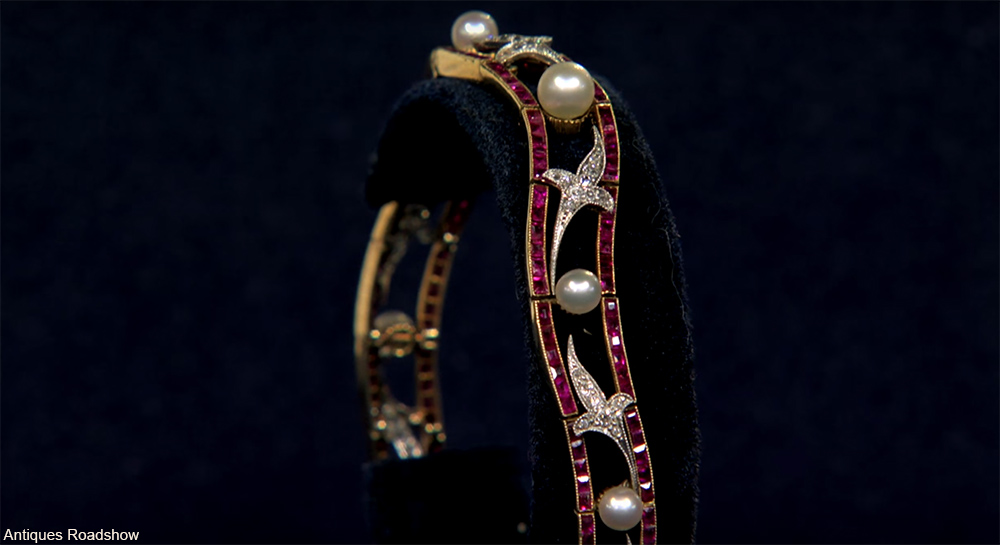 Incredible Edwardian Gem Bracelet Appraised on Antiques Roadshow Dusty Old Thing