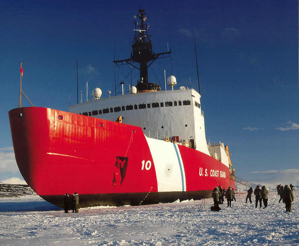 The U.S. has a limited number of icebreaking ships in comparison to Canada and Russia.