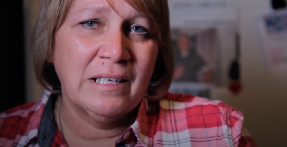 Canty interviewed the mother of a Charlie Company veteran who committed suicide.