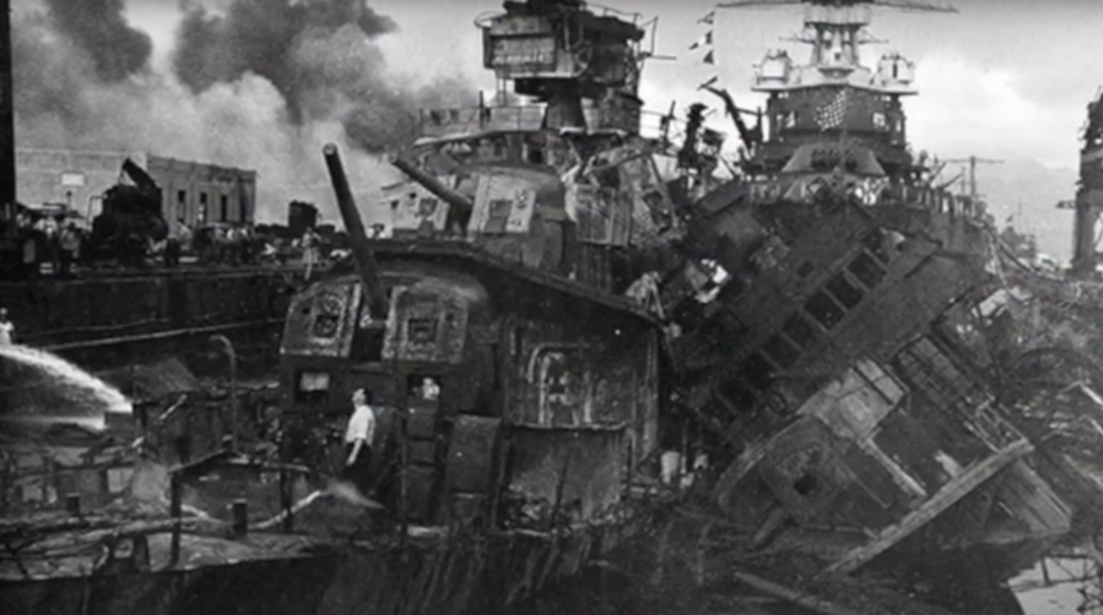 The attack on Pearl Harbor awakened the