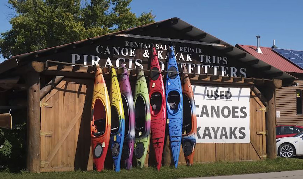 Boundary Waters is a popular spot for recreational activities throughout the year.