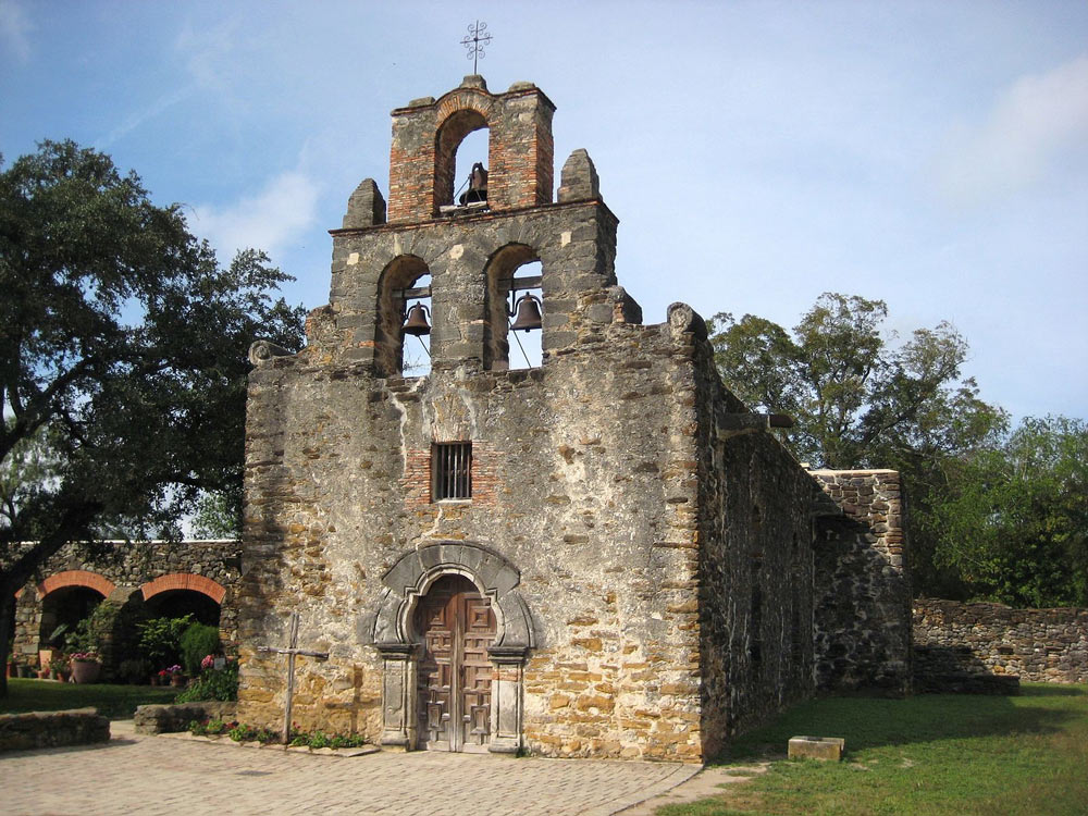 Five frontier mission complexes situated along a stretch of the San Antonio River basin in southern Texas are World Heritage Sites.