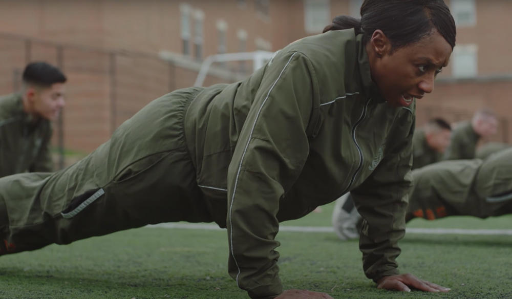every female Marine is instilled with the traditional esprit de corps of their male counterparts: "Once a Marine, always a Marine."