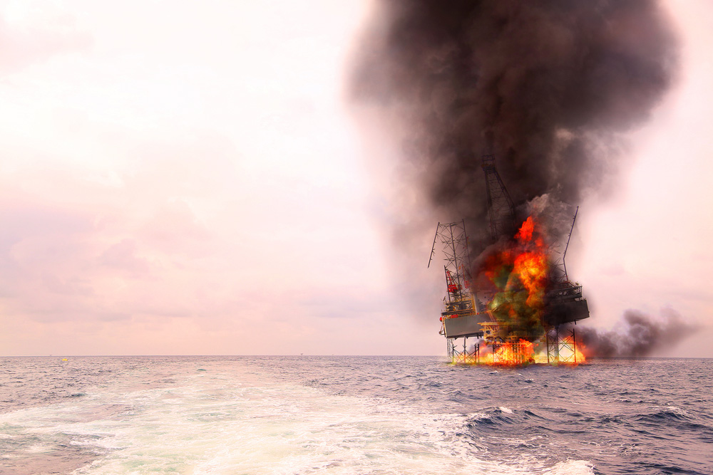 Some aging oil rigs in the Gulf are in dire need of repairs.
