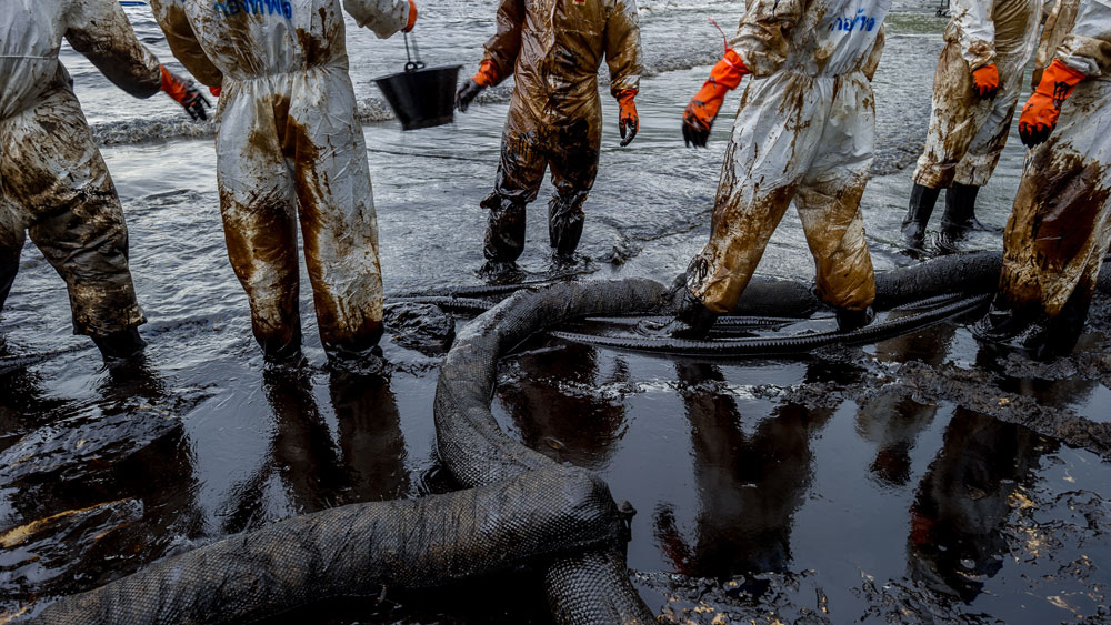 The Deepwater Horizon oil spill of 2010 caused the deaths of 11 workers and left 4 million barrels of oil afloat in the Gulf of Mexico.