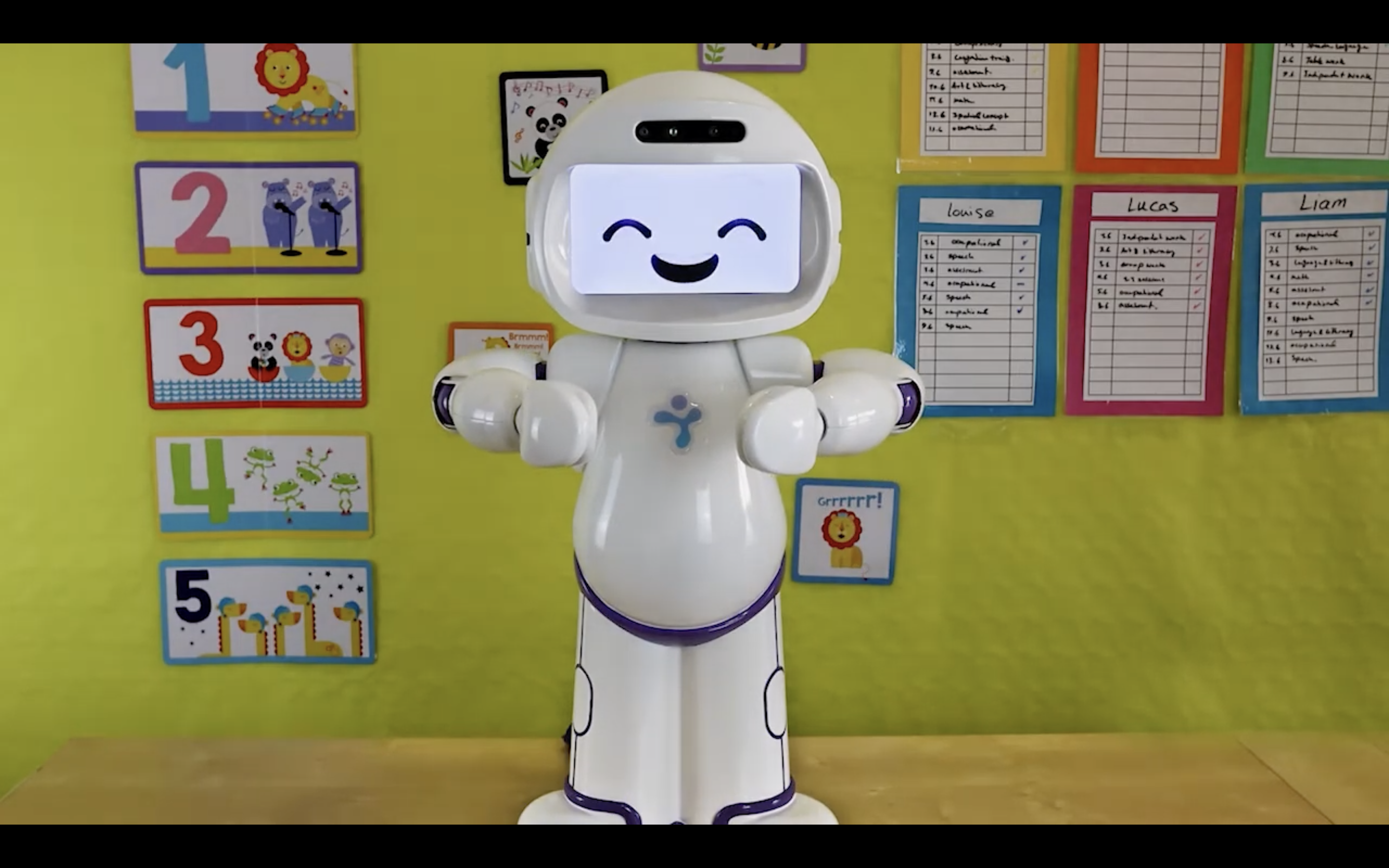 QTrobot, Educational robot for at home education of children with