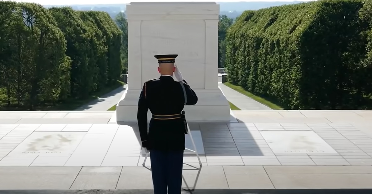This tomb has been guarded with honor for a century and counting.