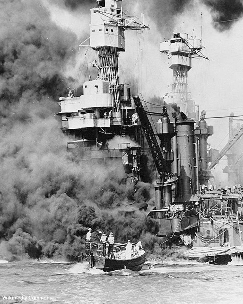 Pearl Harbor was attacked by the Japanese on Sunday, Dec. 7, 1941.