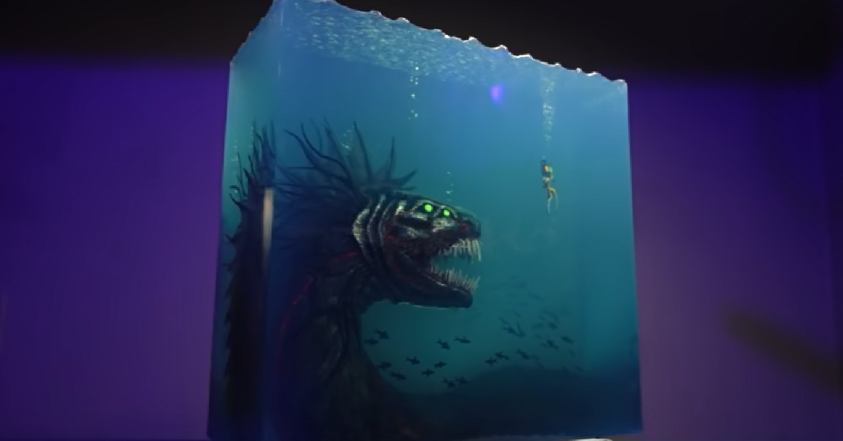 Artist Creates "Nightmarish" Underwater Sculptures That Are Strangely